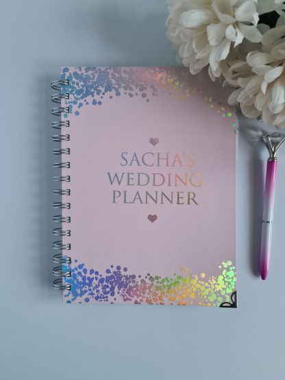 Wedding Book- Pink Confetti