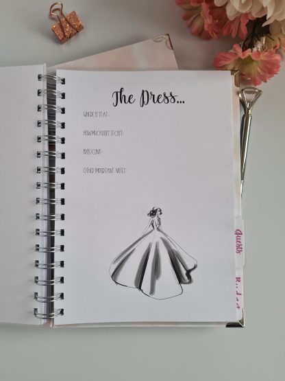 Wedding Book- Pink Confetti - Image 4