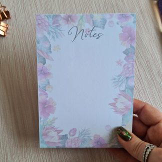 Tear Off - Notes Floral