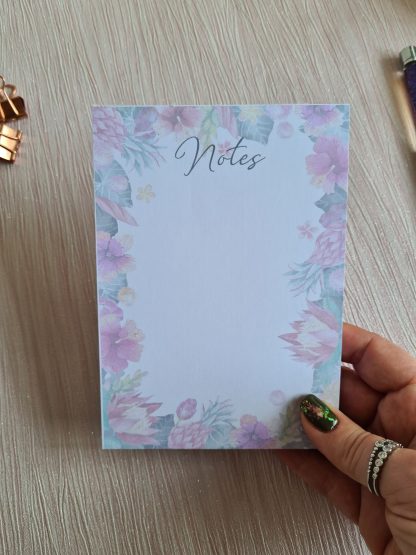 Tear Off - Notes Floral