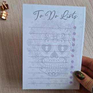 Tear Off- To-Do Skull