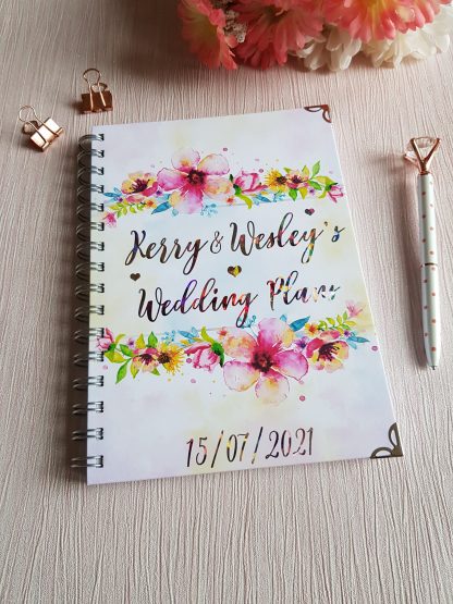 Wedding Book - Watercolour Floral