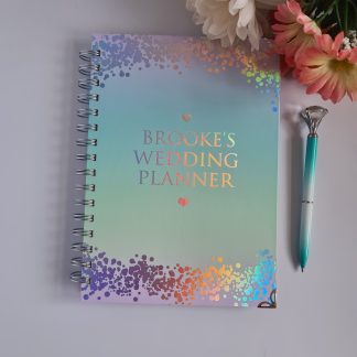 Wedding Book- Mint Confetti