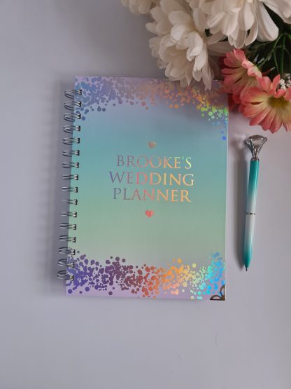 Wedding Book- Mint Confetti