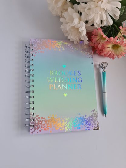 Wedding Book- Mint Confetti - Image 5