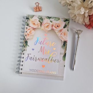 Wedding Book - Floral Roses peach