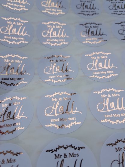 Wedding Stickers - Mr & Mrs, Mrs&Mrs
