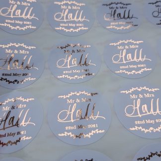 Wedding Stickers - Mr & Mrs, Mrs&Mrs