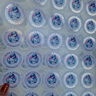 Print & Foil Logo Stickers