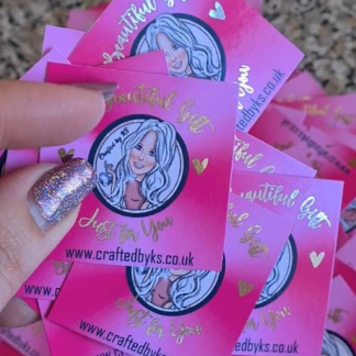 Business Tags - Printed & Foiled