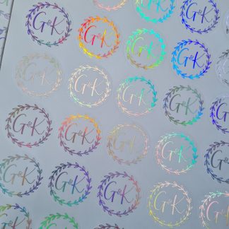 Wedding Stickers - Full Wreath