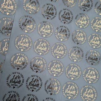 Wedding Stickers - Take a shot