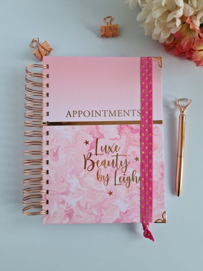 Pink Marble Daily Apt Book - Image 5