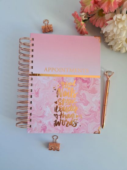 Nails Daily Appointment Book