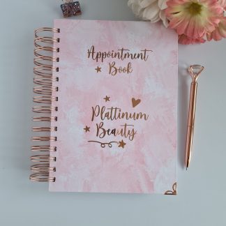 White Marble Daily Apt Book