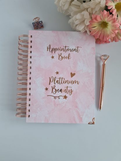 White Marble Daily Apt Book