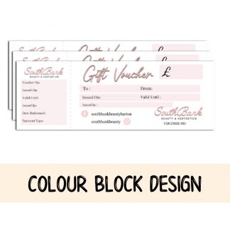 Gift Voucher Book