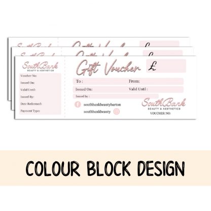 Gift Voucher Book