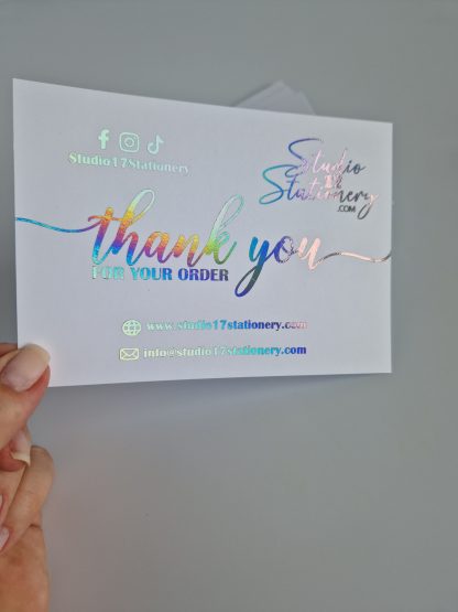 Foiled Thank You Cards - Image 4