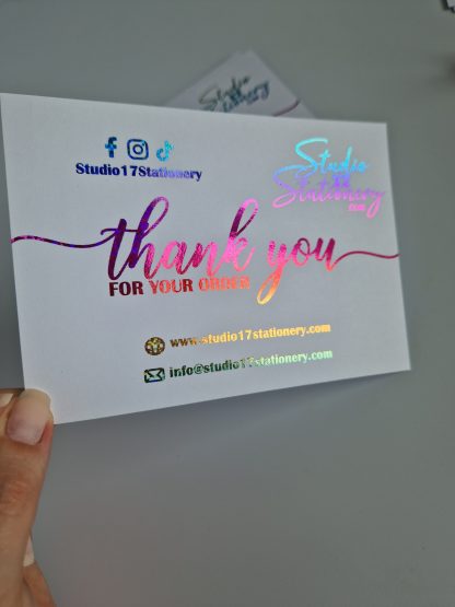 Foiled Thank You Cards - Image 5