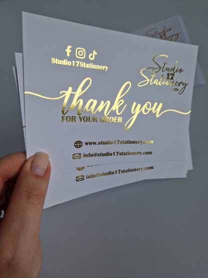 Foiled Thank You Cards - Image 6