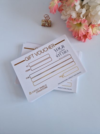 Foiled Gift Voucher Cards - Image 5