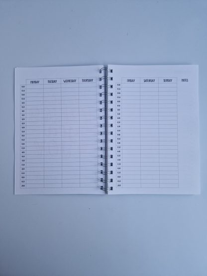 Weekly Apt Book- Blue - Image 2