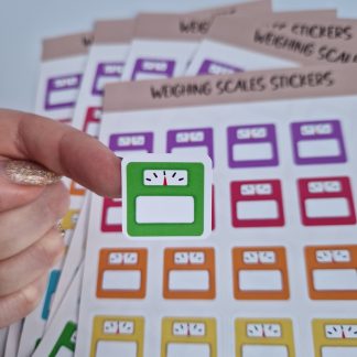 Weighing Scales Stickers