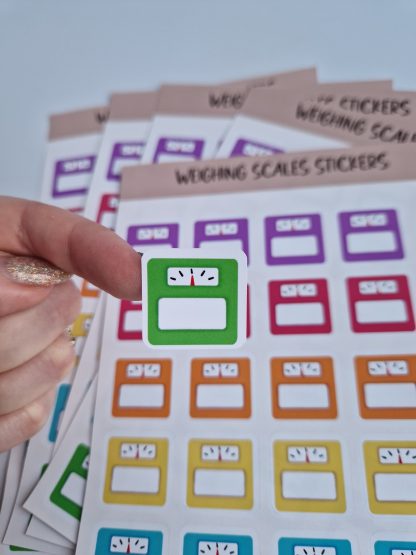 Weighing Scales Stickers