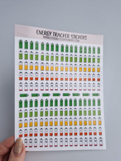 Energy Tracker stickers