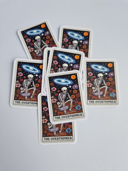 The overthinker Tarot sticker - Image 2