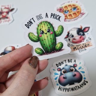 Don't be a prick clearance