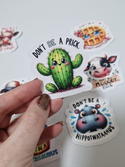 Don't be a prick clearance
