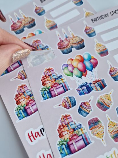 Birthday Sticker sheet - Image 2