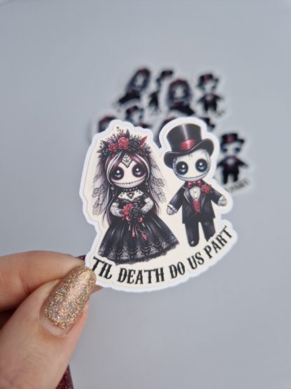 Vinyl Sticker Death Voodoo