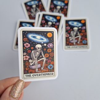 Vinyl Sticker The Overthinker