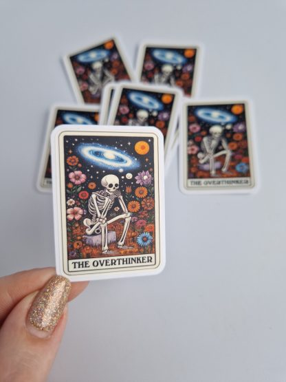 Vinyl Sticker The Overthinker