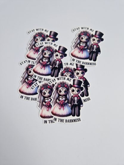 Vinyl Sticker Darkness - Image 2