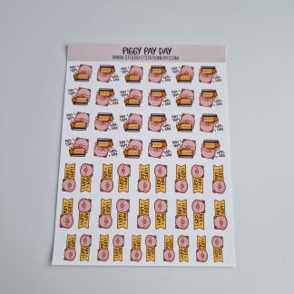 Payday Sticker Sheet