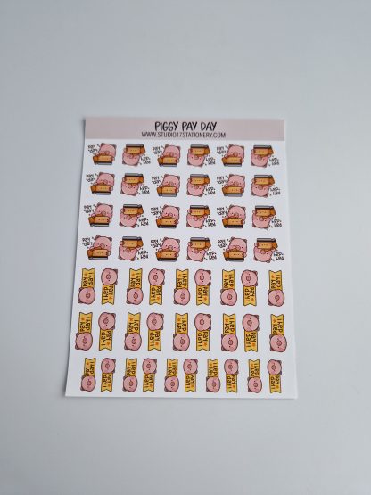 Payday Sticker Sheet