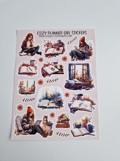 Planner Girl Sticker Sheet