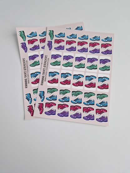 Running Sticker Sheet