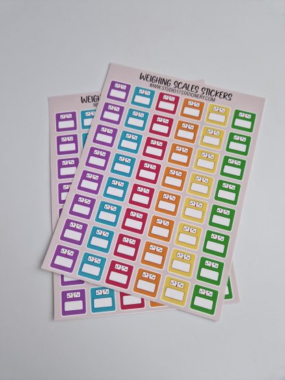 Scales Sticker Sheet