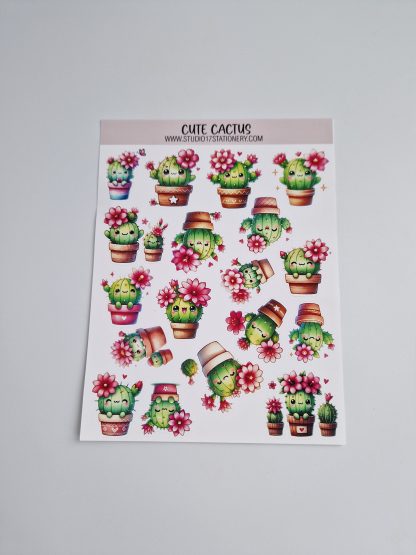 Cactus Sticker Sheet - Image 2