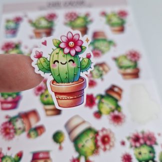 Cactus Sticker Sheet