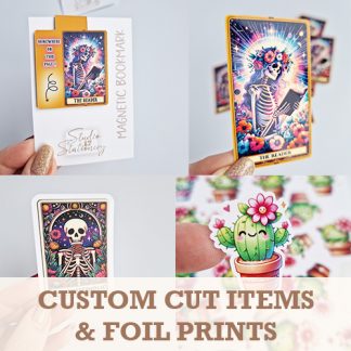Custom Cut Items and Foil Prints