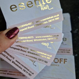 Foiled Business Cards