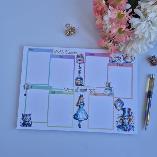 A4 Alice Weekly Planner
